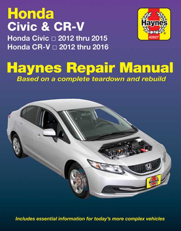 2012 honda cr v owners manual