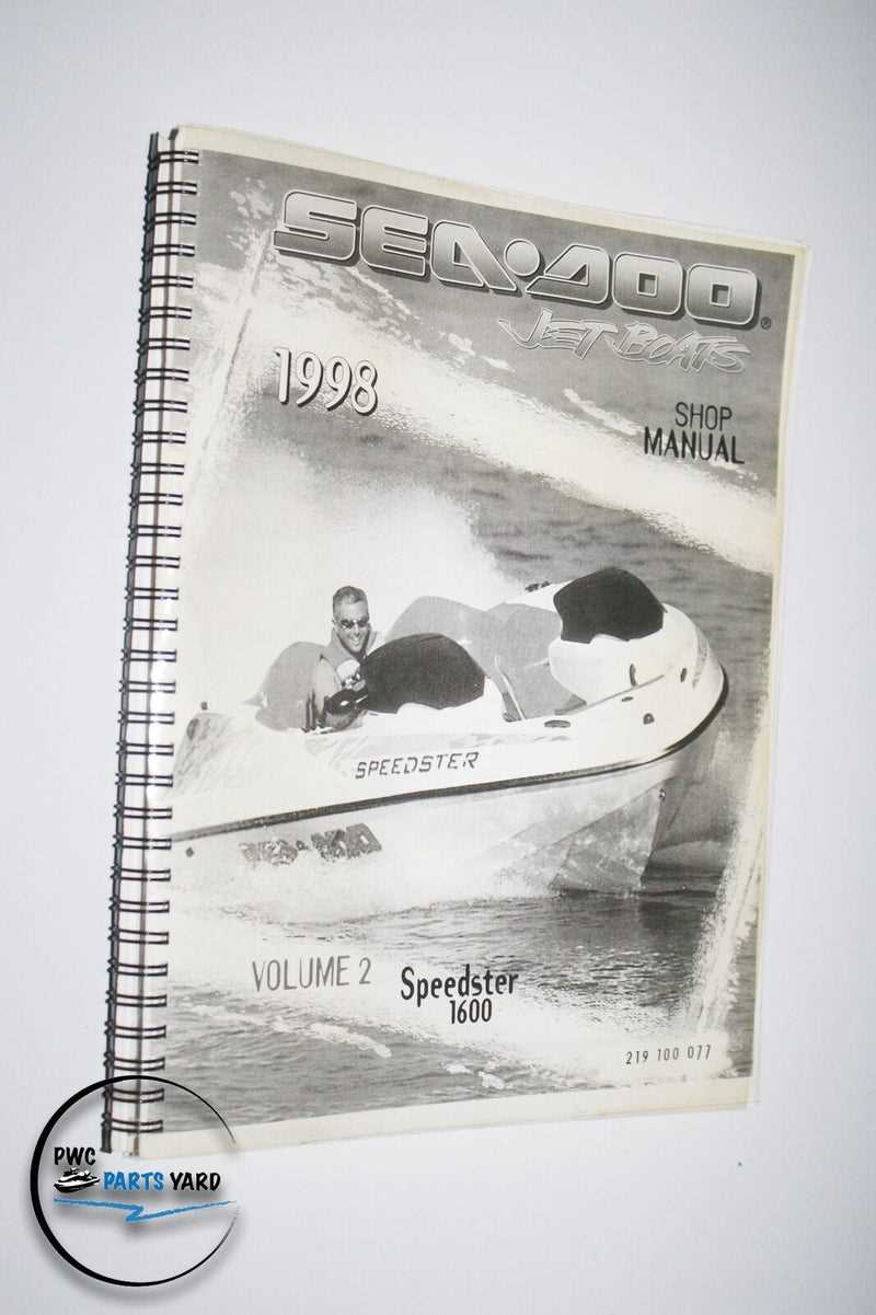 1998 seadoo speedster owners manual