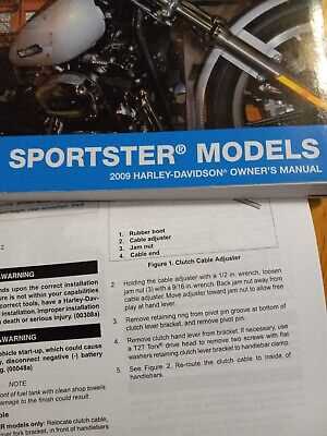 sportster s owners manual