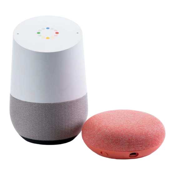 google home mini owners manual