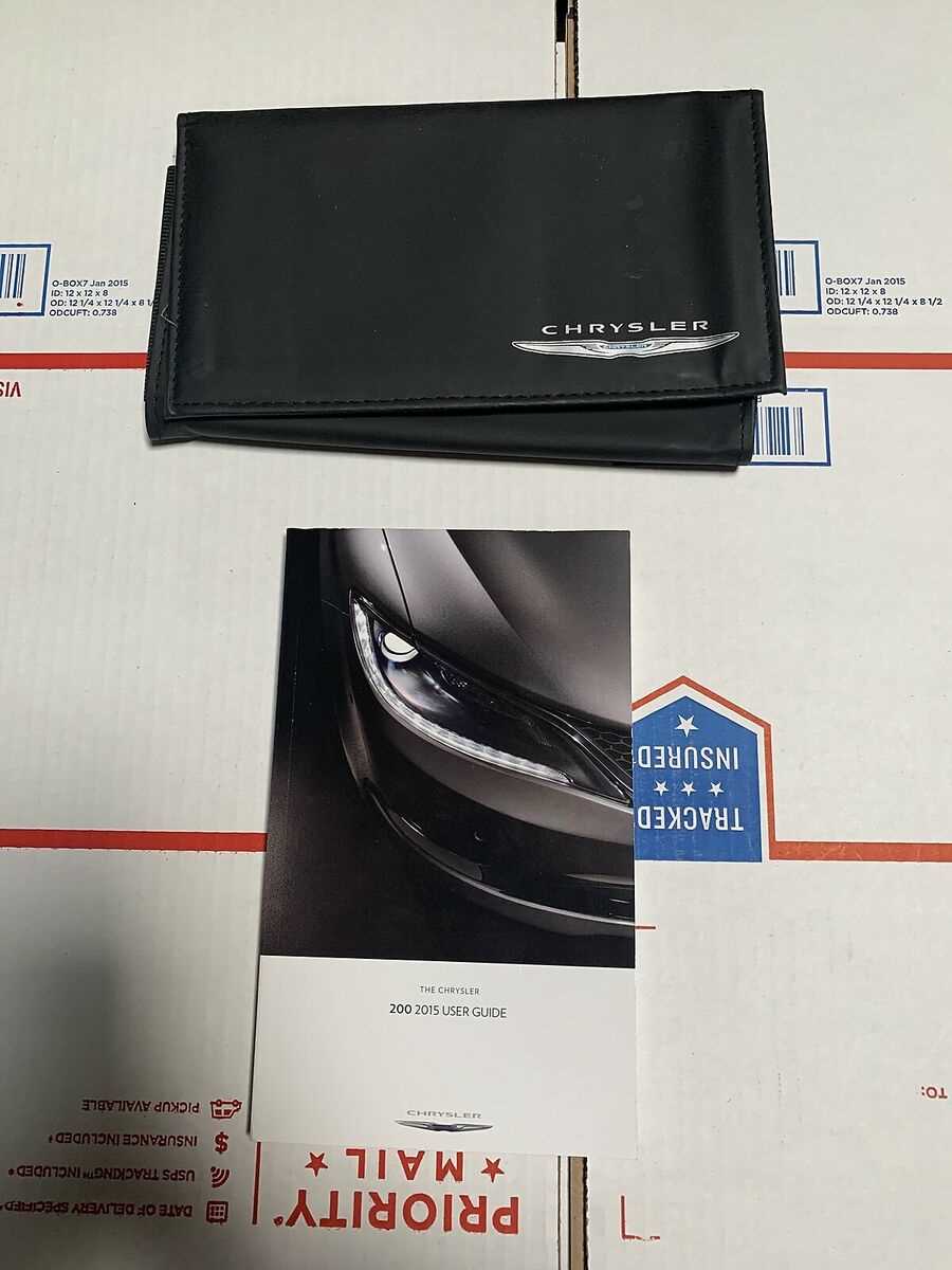 2015 chrysler 200 s owners manual