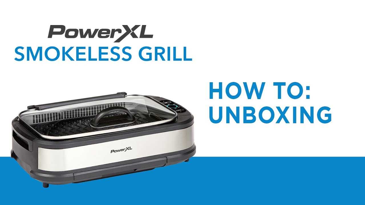 power xl grill owners manual