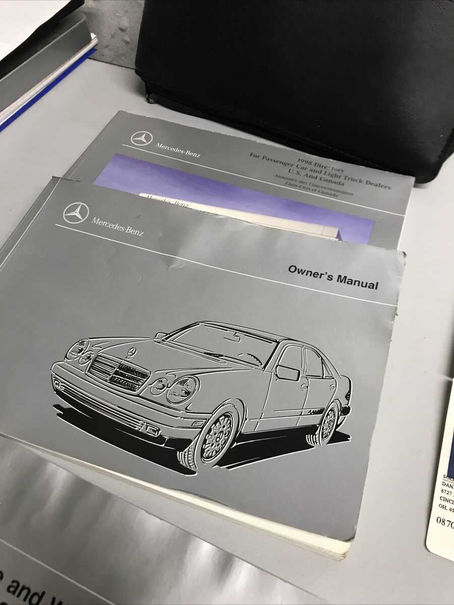 1998 mercedes benz e320 owners manual