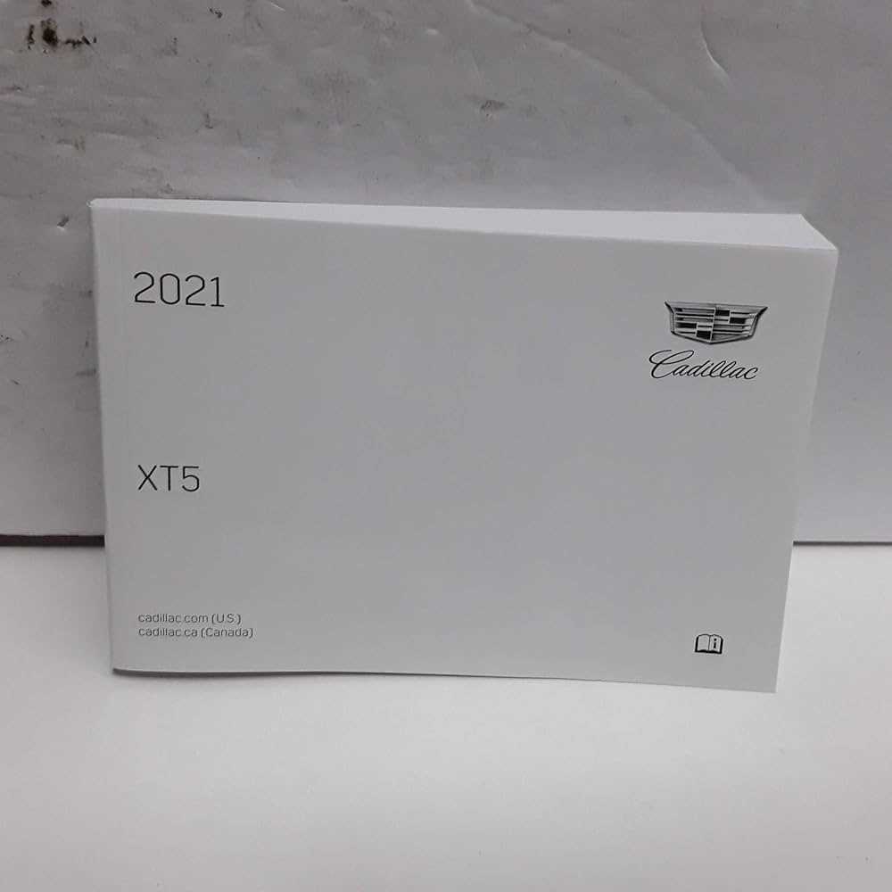 cadillac xt5 owners manual