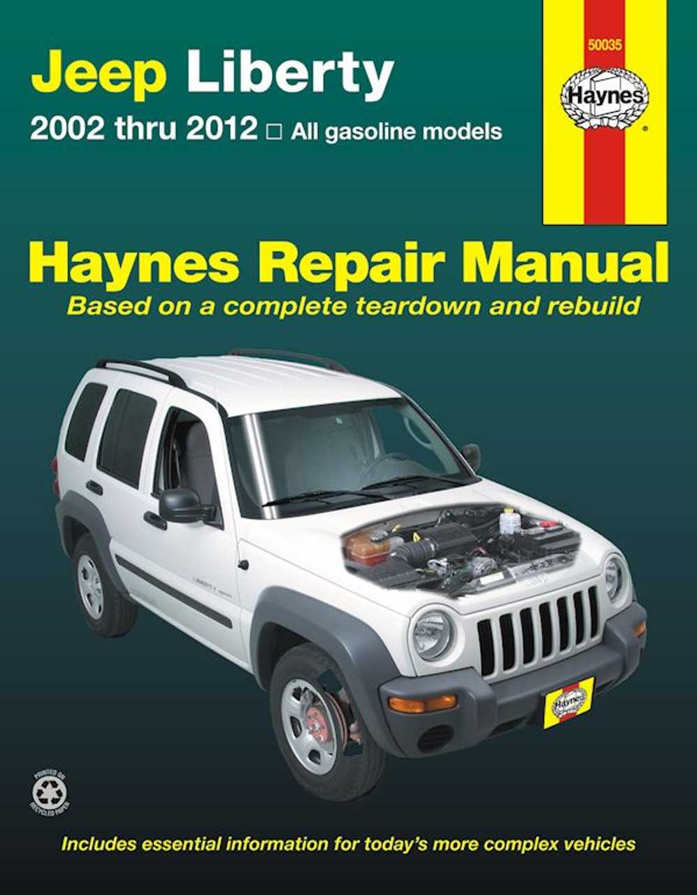 jeep liberty 2004 owners manual