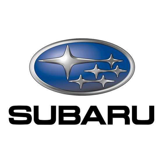 2014 subaru legacy owners manual