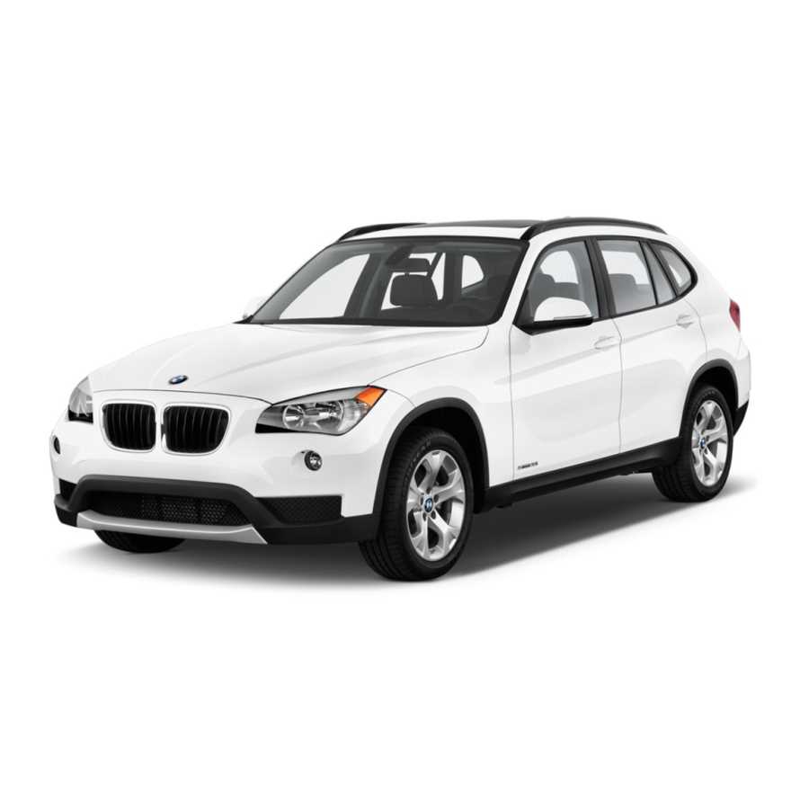2014 bmw x1 owners manual