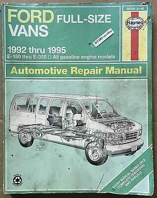 1993 ford e350 owners manual