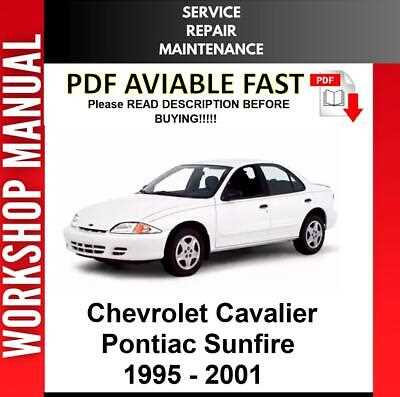 1996 chevrolet cavalier owners manual