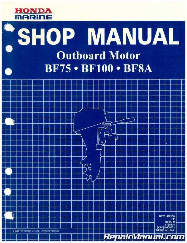 honda 15 hp outboard owners manual