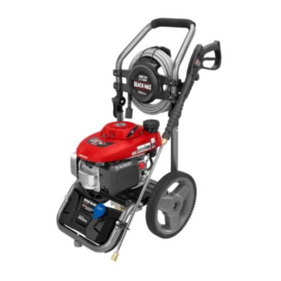 honda black max pressure washer owners manual