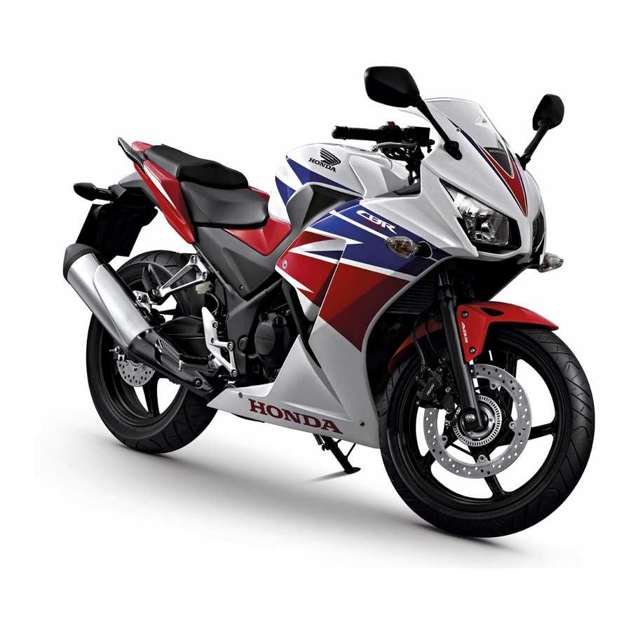 honda cbr500r owners manual