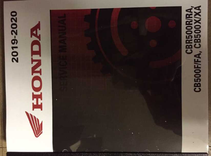 honda cbr500r owners manual