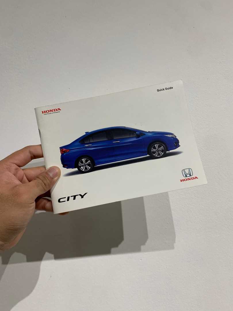 honda city 2009 owners manual