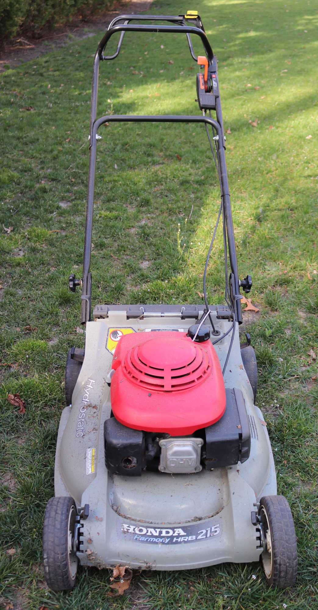 honda harmony 215 owners manual