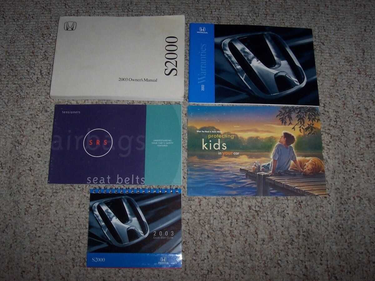 honda s2000 owners manual