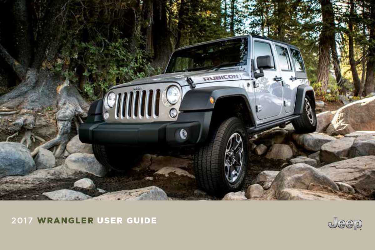 2018 jeep jl owners manual