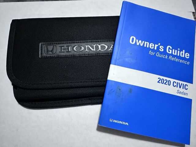 2020 honda civic sedan owners manual