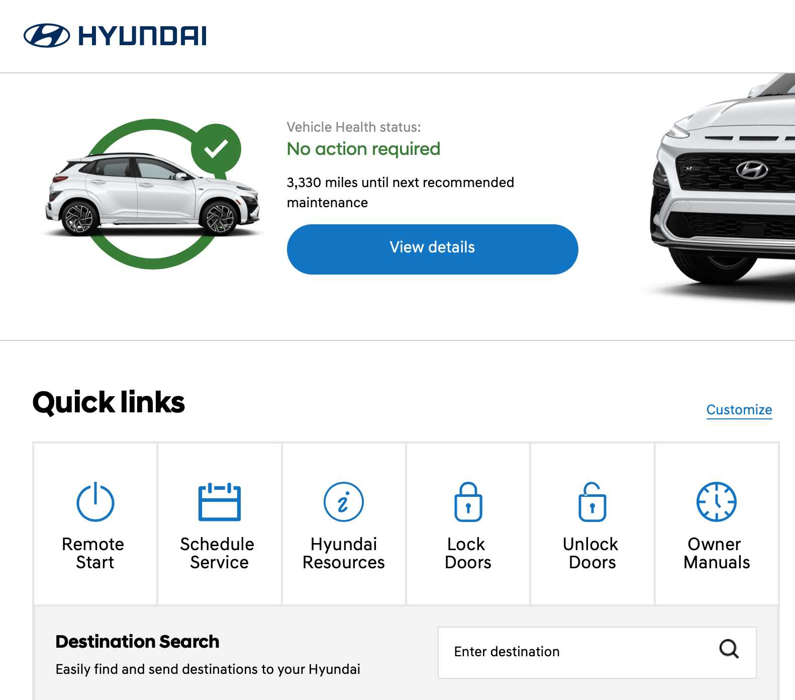 hyundai kona 2020 owners manual