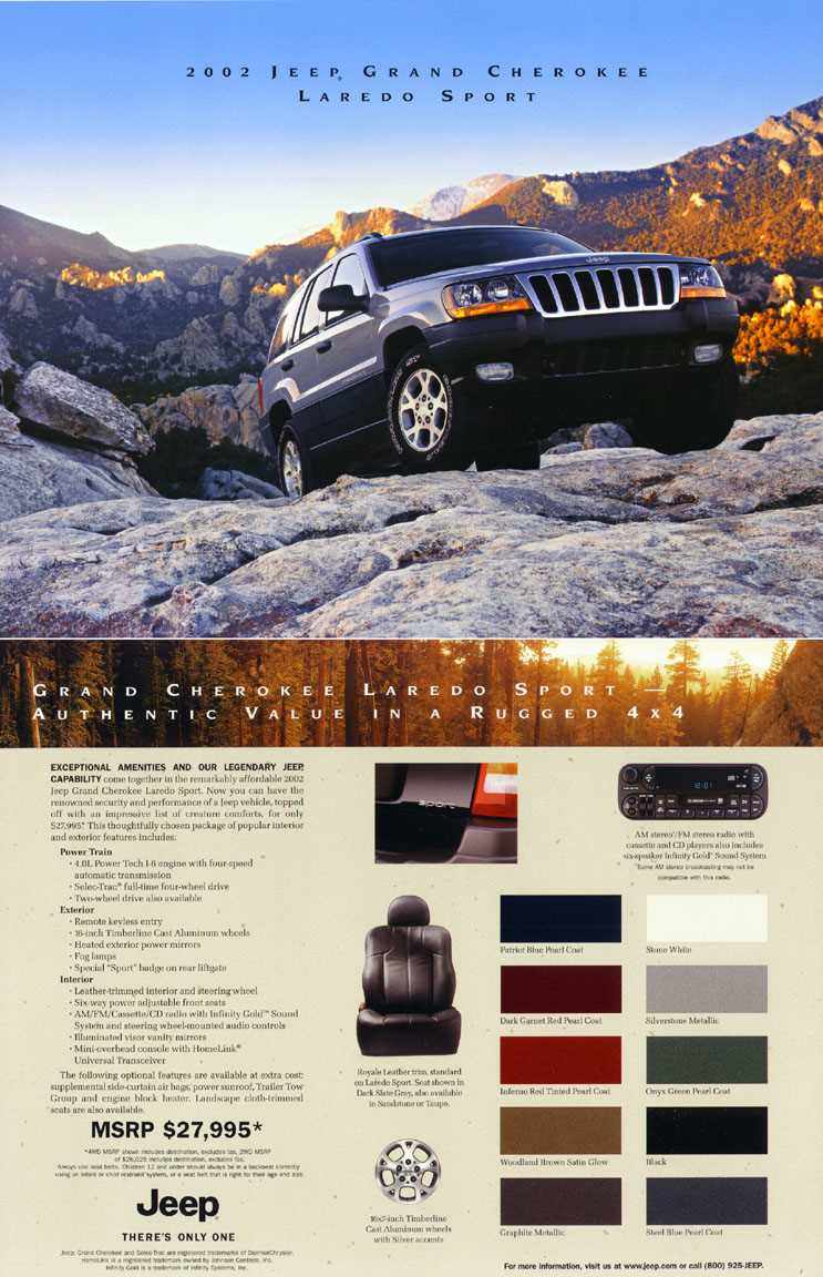 2002 jeep grand cherokee limited owners manual