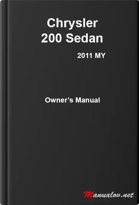 2011 chrysler 200 owners manual