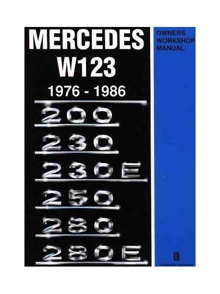 mercedes w123 owners manual