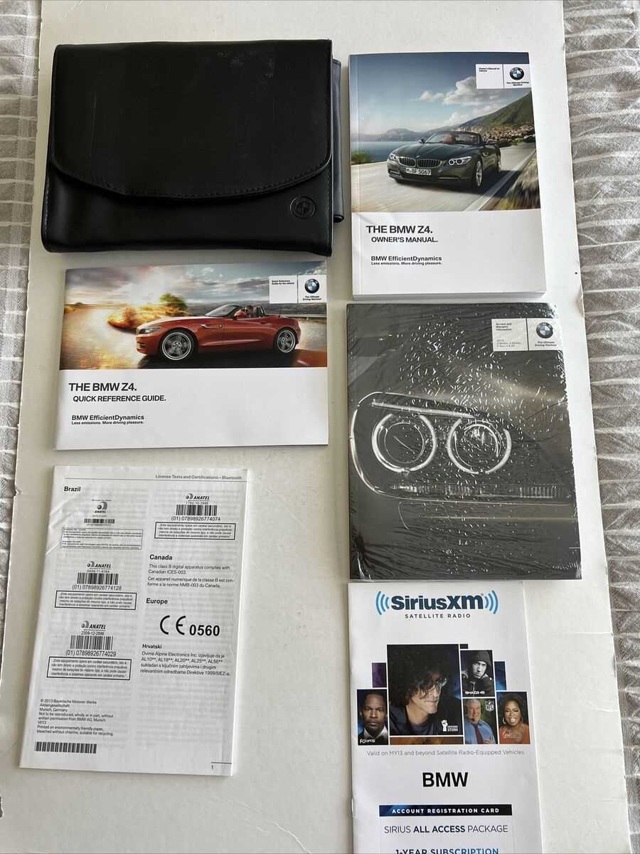 2013 bmw z4 owners manual
