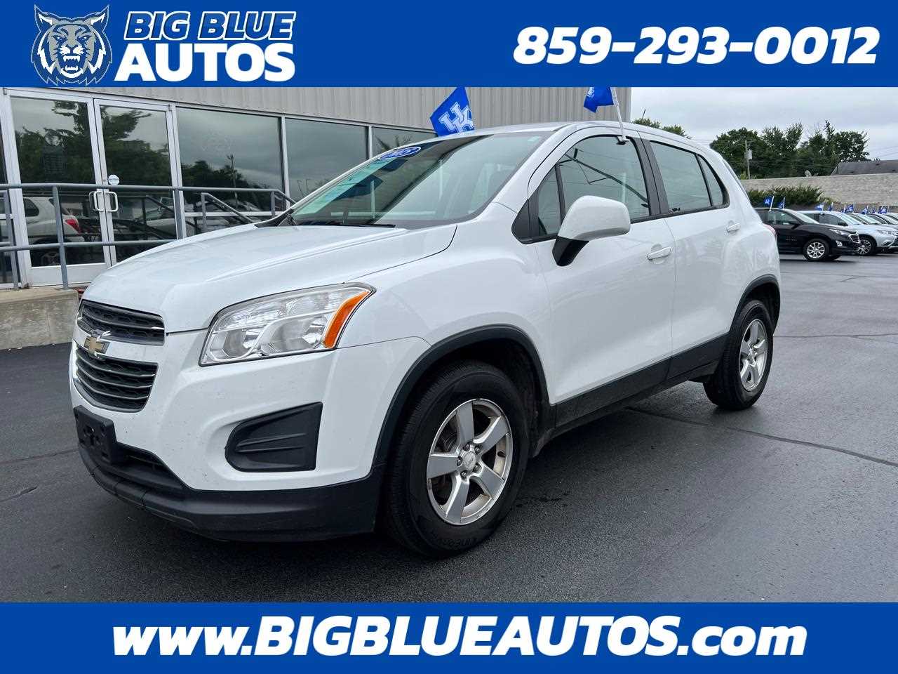 2015 chevy trax owners manual