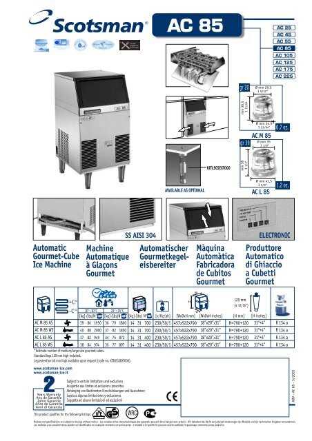 scotsman ice machine owners manual