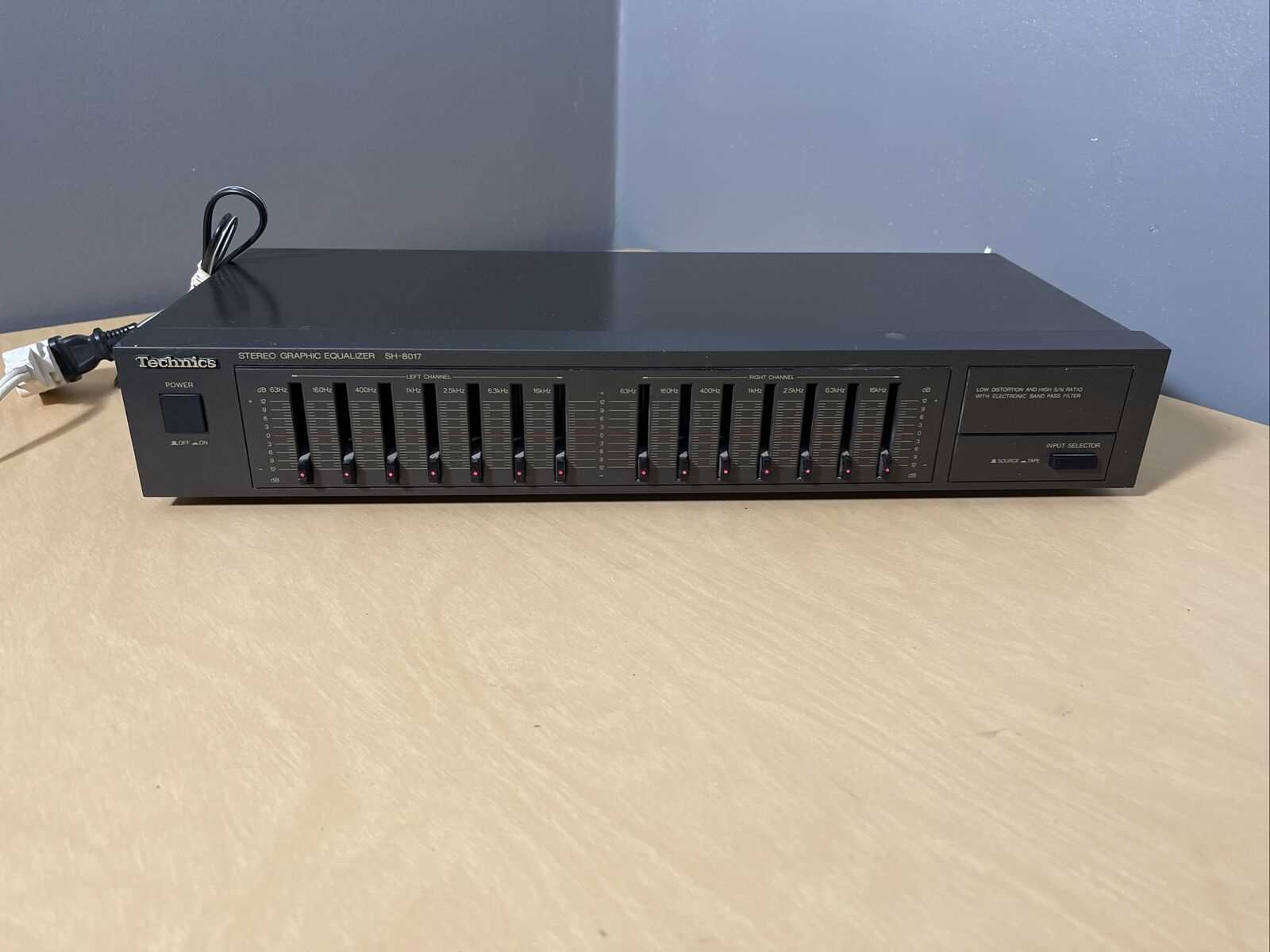 technics sh 8017 owners manual