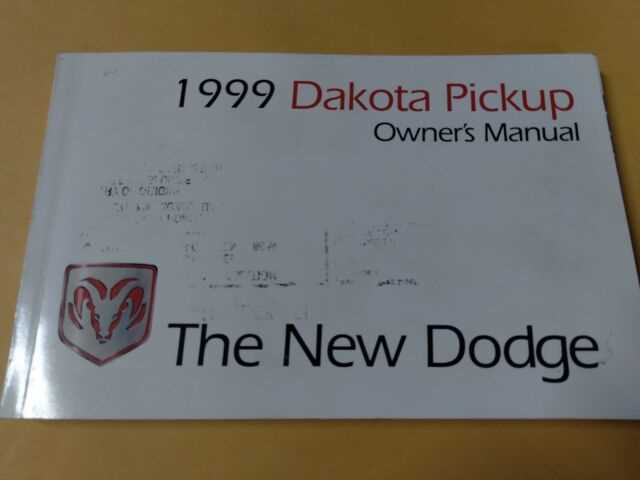 2000 dodge dakota owners manual download