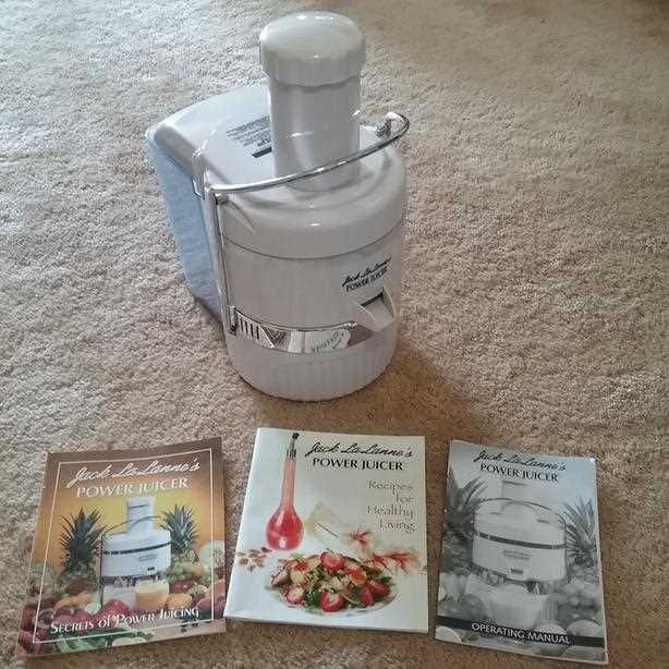 jack lalanne power juicer owners manual