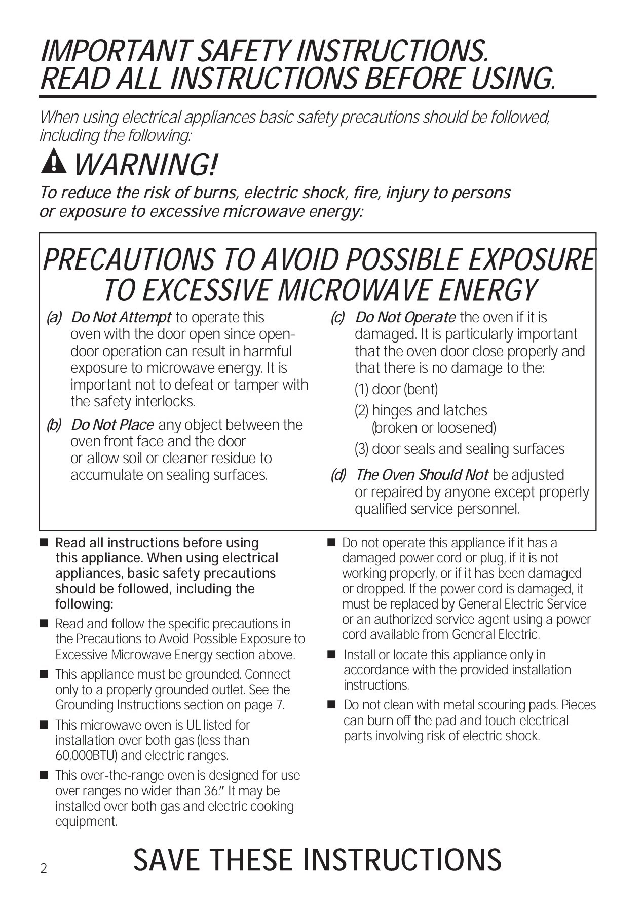 ge profile oven owners manual