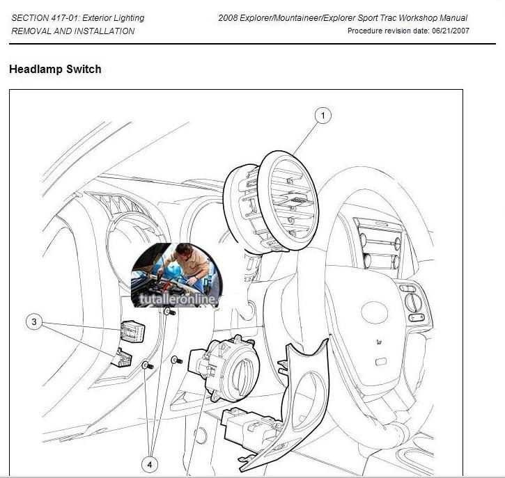 2007 ford explorer sport trac owners manual