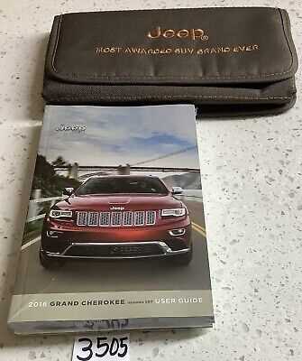 jeep grand cherokee owners manual 2016