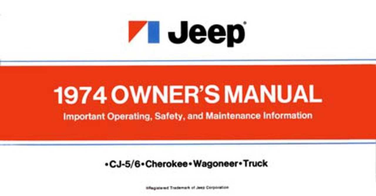 jeep wrangler sport owners manual