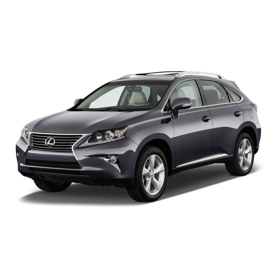 2015 rx350 owners manual