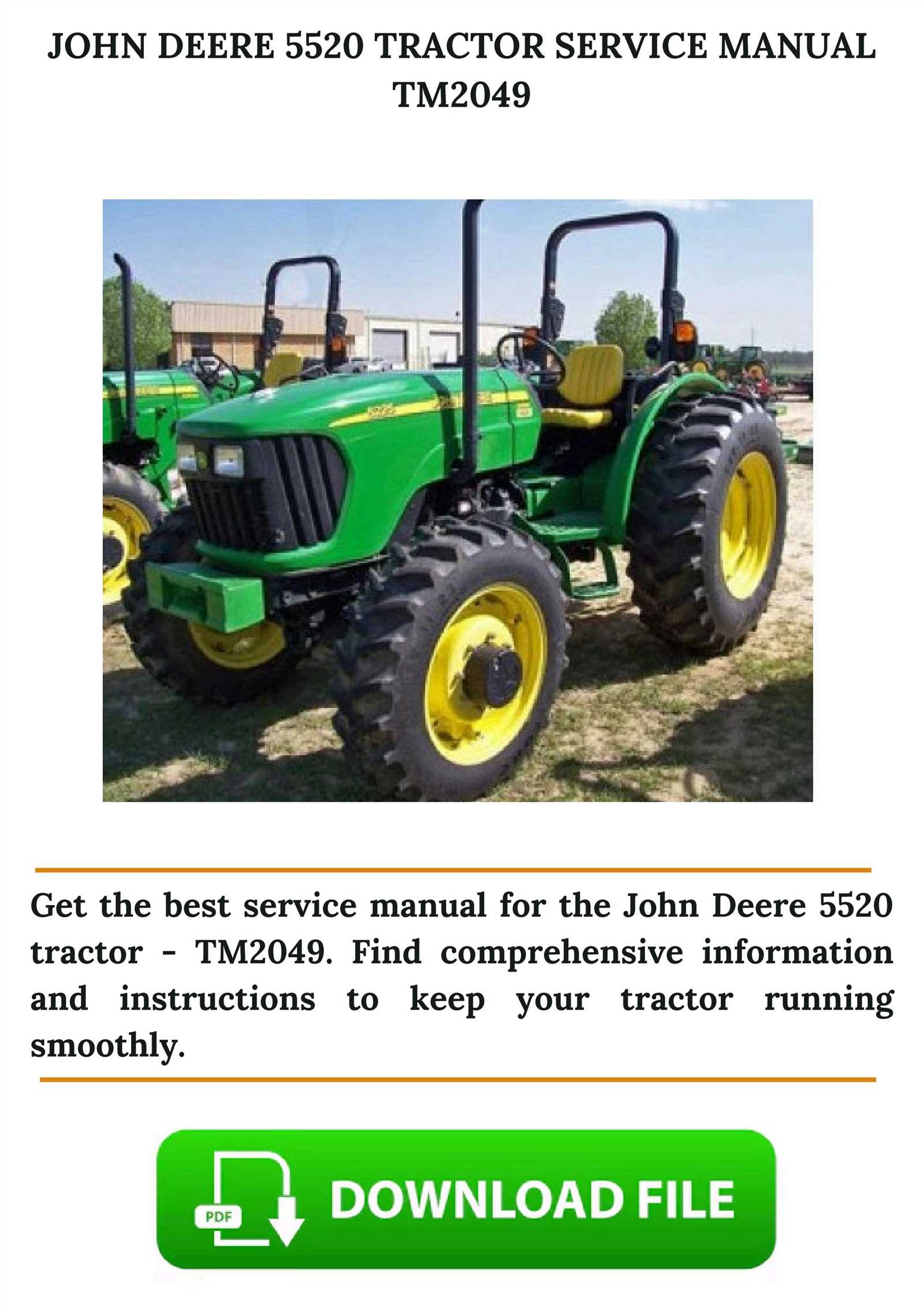 john deere 5520 owners manual