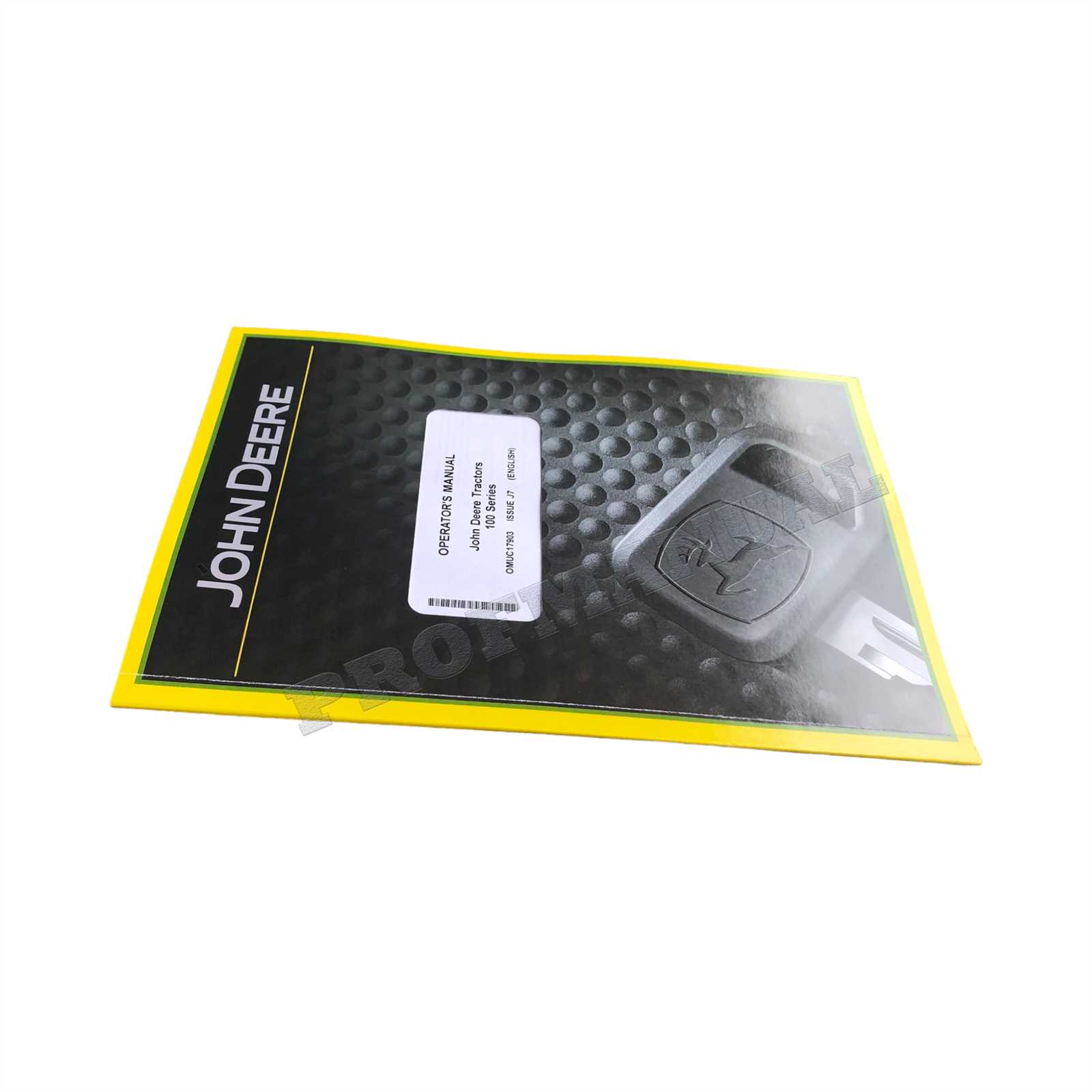 john deere e100 owners manual
