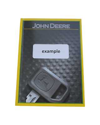 john deere e160 owners manual