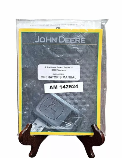 john deere x300 owners manual