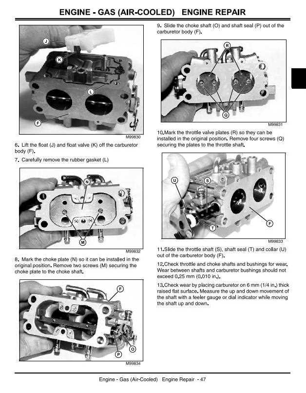 john deere x585 owners manual