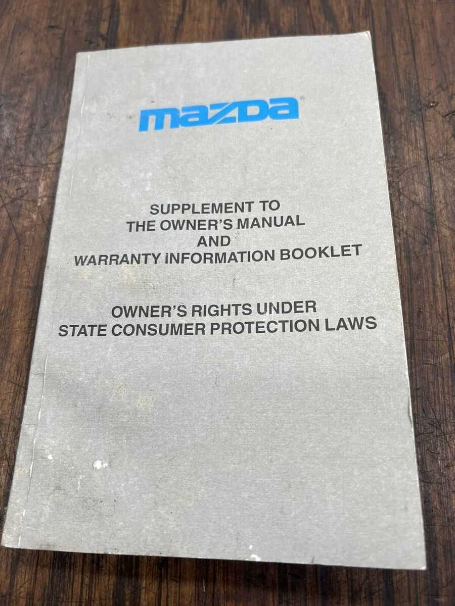 2002 miata owners manual