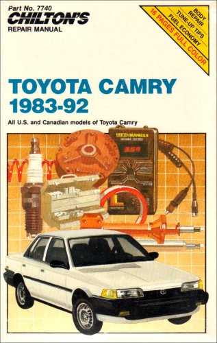 1990 toyota camry owners manual