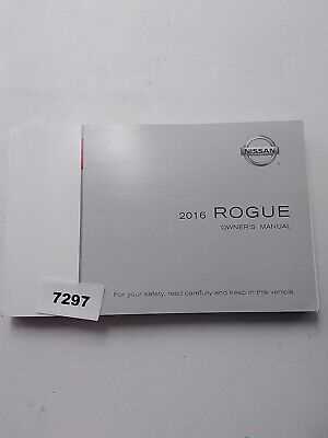 2016 rogue owners manual