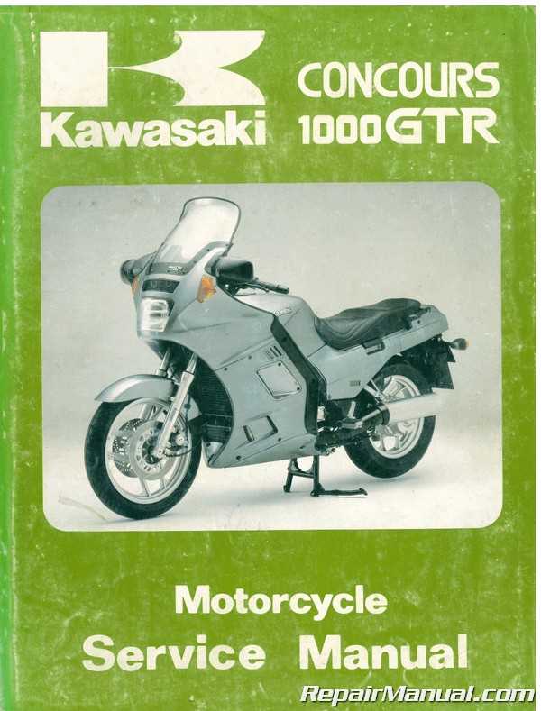 kawasaki concours owners manual