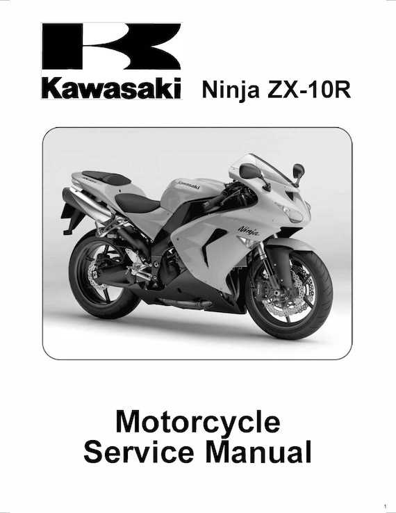 kawasaki zx10r owners manual