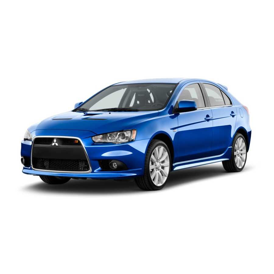 mitsubishi lancer owners manual