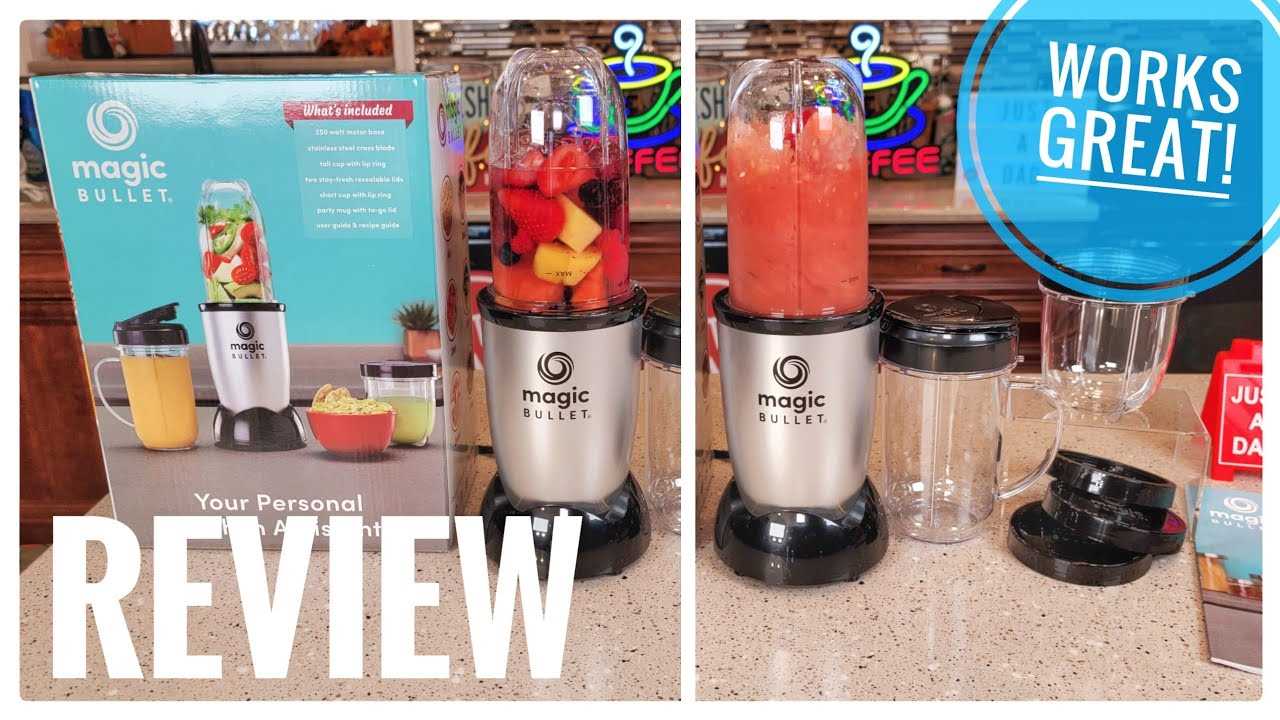 magic bullet owners manual