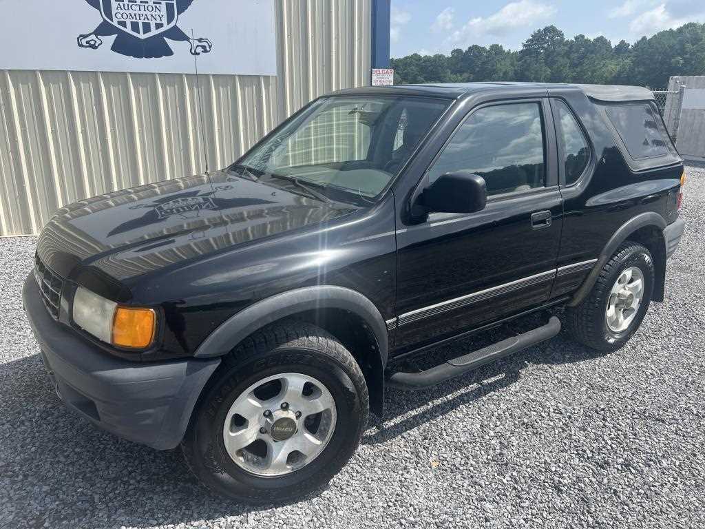 1999 isuzu amigo owners manual